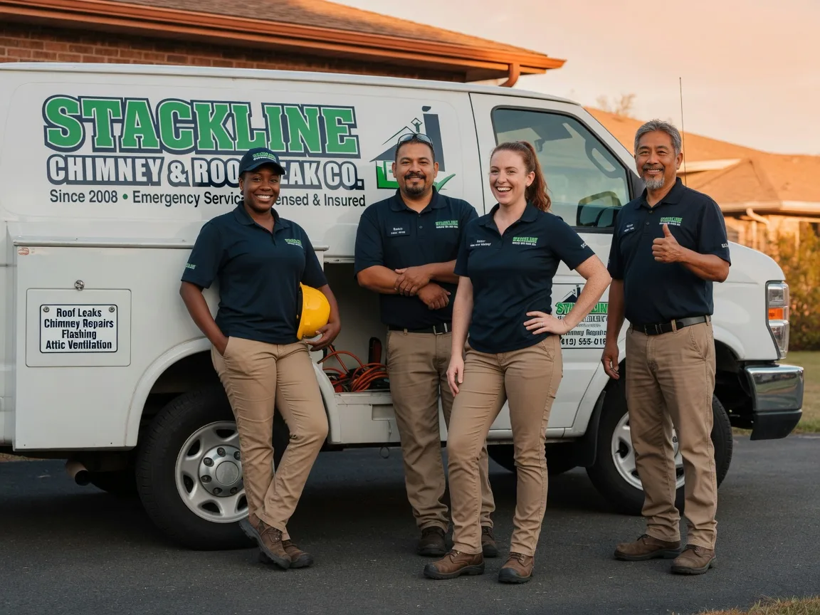 Chimney flashing repair company in Macy, IN